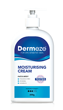 Dermeze Moisturising Cream for dry and sensitive skin 500g