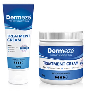 Dermeze Treatment Cream for very dry skin 100g and 500g